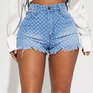 Fashion Nova ‘Ride The Wave’ Denim Shorts